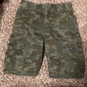 Camo Levi shorts